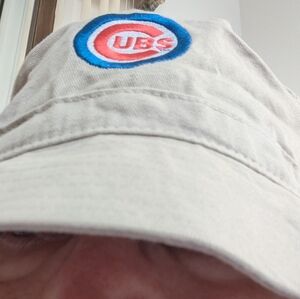 Chicago Cubs Khaki Hat Cap Mens Bucket Hat Budweiser By Game Time